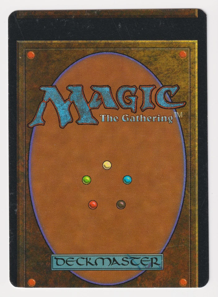 NFC Miscut Island MP Revised Edition 1994 WOTC MTG Magic Misprint Vintage Land! - Image 2 of 2