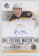 2014-15 SP Authentic Future Watch Auto 787/999 Seth Griffith #302 Auto 0ll