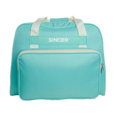 Singer Durable Teal Sewing Machine Carrying Case Padded Protection Tote Bag