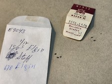 Lot Of 5 NOS Elgin 15/0 Balance Staffs