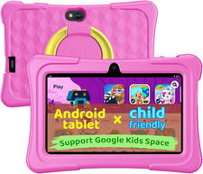 Kids Tablet, 7 Inch Android Tablet for Kids, 6GB 32GB 1TB Expand, Quad-Core Todd