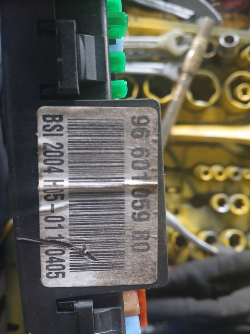 9660105980 electronic module Peugeot 307 Estate SW S2 SW PACK 2005 1217405