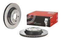 2X Bremsscheibe Prime Line - Uv Coated Brembo 09.9738.11 FüR Mercedes Klasse 500