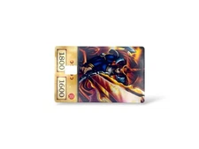 Flame Swordsman Credit Card Skin Decal - Anime Style Cover🔥