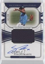 2022 National Treasures Clutch Factor Signatures 62/99 Noelvi Marte Auto 12jg