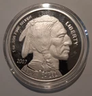 2007 1 ounce silver round - CA1292