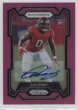 2023 Panini Prizm Rookies Pink Prizm Auto YaYa Diaby #394 Auto 05ol