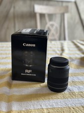 Canon rf 85mm f/2 macro IS STM Lens Excellent Condition