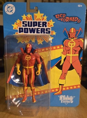DC Super Powers Red Tornado McFarlane Toys Figure Wave 15 EE Exclusive NIB Mint