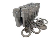 Holden FX - WB 10 Centerline Mag Wheel Nuts & Washers 7/16"UNF  x 1.32"