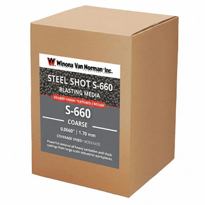 Steel Shot S-660 - Blasting Media - Large Shot Size - S-550 Substitute