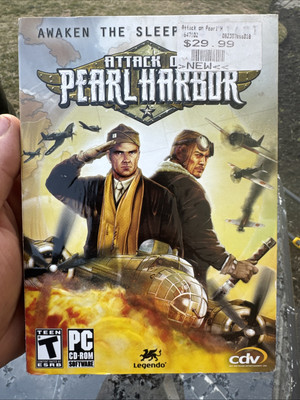 Attack on Pearl Harbor PC Game * Windows 2000/XP/Vista * Brand New & Sealed