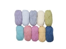 Knit Picks Wool of The Andes Yarn Pack - 10 S...