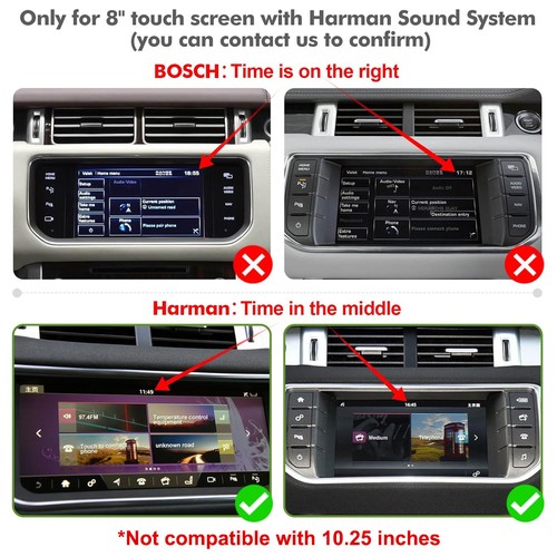 Per Jaguar Land Rover con sistema Harman wireless CarPlay&Android scatola decoder auto - Foto 7 di 13