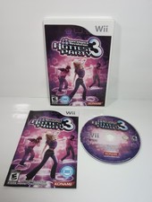 Dance Dance Revolution Hottest Party 3 (Nintendo Wii, 2009) CIB!!