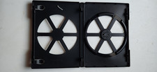 USED 14mm Standard Eco Slotted Black 1-Disc DVD Case with Outer Sleeve Spokes