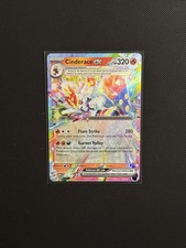 Carta Pokemon Cinderace ex 038/217 Holo Eroi Ascesi NM/M