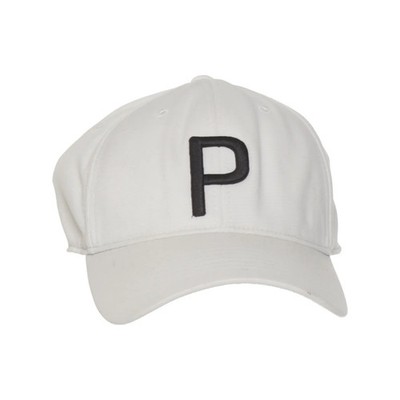 Puma, Baseball-Mütze, Größe: ONE SIZE, Elasthan/Polyester, Weiß/Schwarz #E34