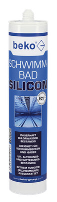 Beko Schwimmbad-Silicon 310 ml transparent 219 01