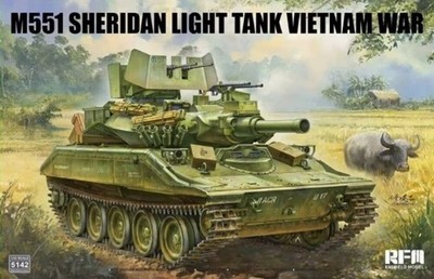 Ryefield Model RFM5142 - 1:35 M551 Sheridan Light Tank Vietnam War - Neu