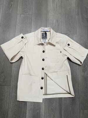 #ad #ad Guinness Jacket Mens LARGE Beige Native Chore Coat Limited Edition Size L XL NWT $300.00