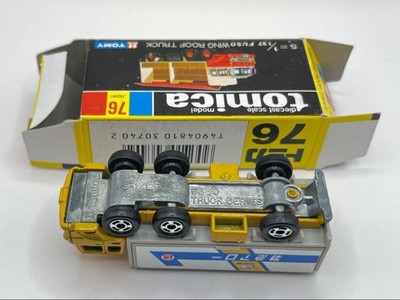 Tomica Japanese Black Box 76 Fuso Wing Roof Truck Limited Express