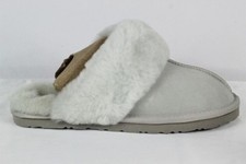 Women's Slippers Blue Soft Fuzzy Size 7