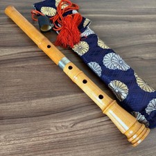 Wada Japanese Shakuhachi Bamboo Flute 54.5cm Used