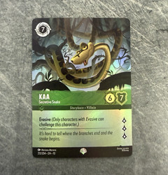 Kaa - Secretive Snake 212/204 Whispers in the Well Epic Holo