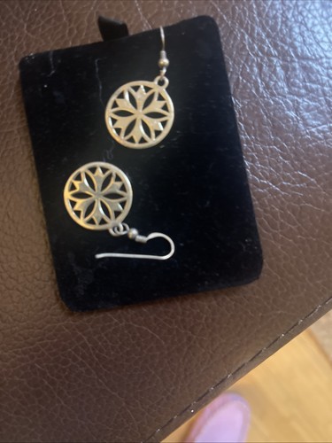 Charleston Wrought Iron Serling Silver Earrings