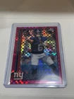Jaxson Dart Hot Pink X-Fractor Refractor 2025 Topps Chrome Football NY Giants