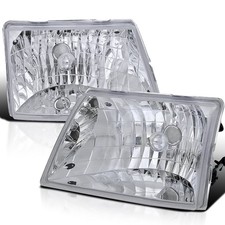 Clear Fits 1998-2000 Ford Ranger Headlights Head Lamps Leftright Pair Clear Fits 1998-2000 Ford Ranger Headlights Head Lamps Leftright Pair