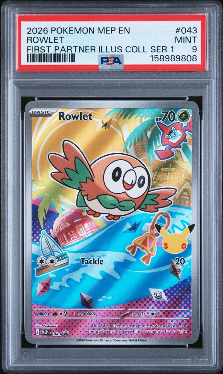 Rowlet 043 Me: Mega Evolution Promo for sale | eBay
