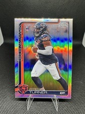 2025 TOPPS CHROME REFRACTOR #303 SHEMAR TURNER RC BEARS