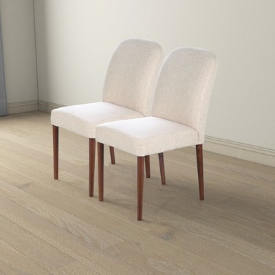 Capri Beige Fabric Dining Chair