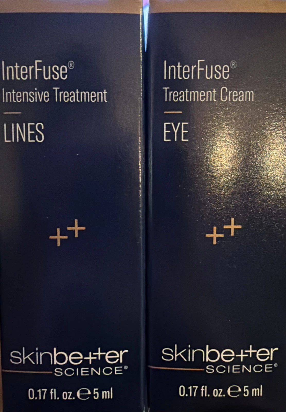 Skinbetter Interfuse Intensive Treatment + Eye Cream 5ml Set