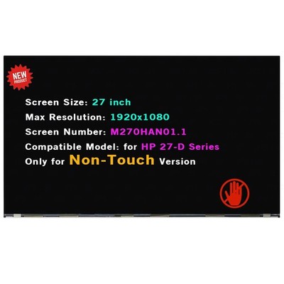 New M270HAN01.1 LCD Non-Touch Screen Display for HP 27-C 27-cb0156m FHD 30pin