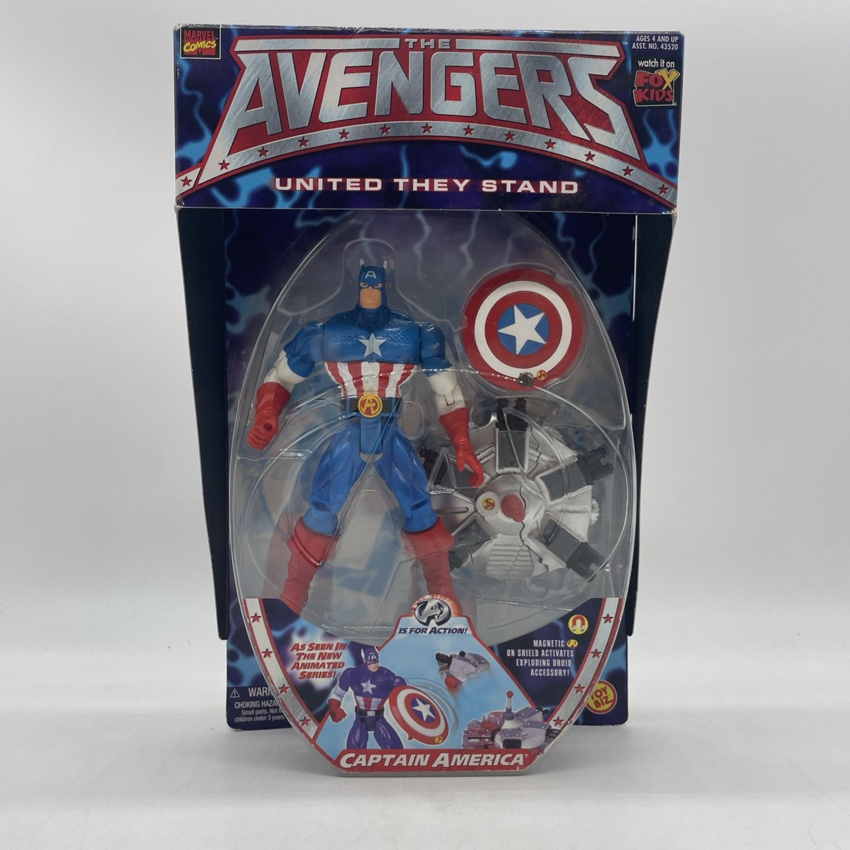 ToyBiz - Marvel The Avengers - Captain America Action Figure
