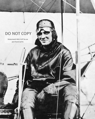 HENRY ''HAP'' ARNOLD ABOARD A WRIGHT FLYER IN 1911 - 8X10 PHOTO (AZ-357)