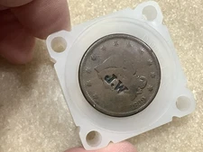 1839 Large Cent *Retired Dealer, Old Stock* NEAT Counter Stamped