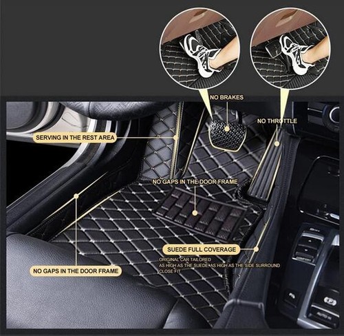 For Hyundai Car Trunk Mats Custom All Series Pu Leather Waterproof Floor Mat Rug - Imagen 18 de 30