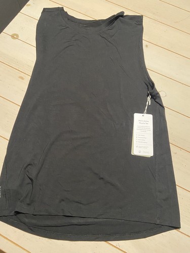 NEW Boody Men’s Active Muscle Tank Top Black Organic Bamboo Size Small