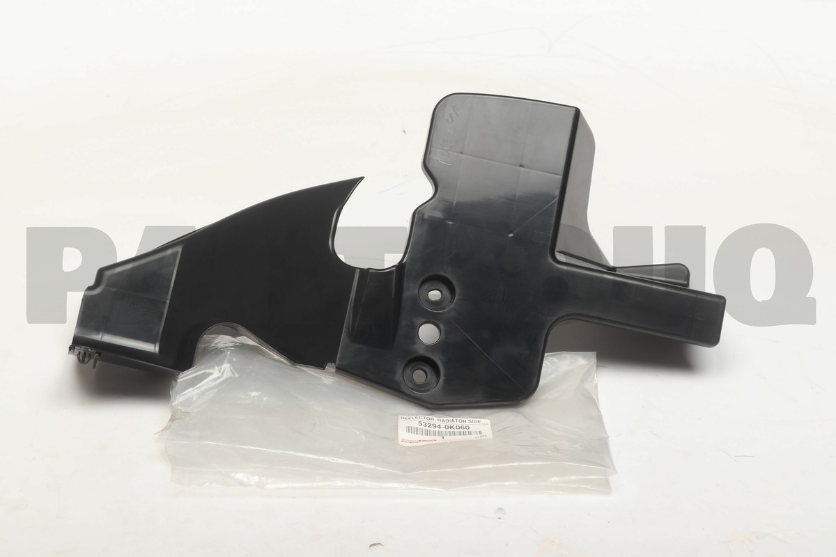 532940K060 Genuine Toyota DEFLECTOR, RADIATOR SIDE, LH 53294