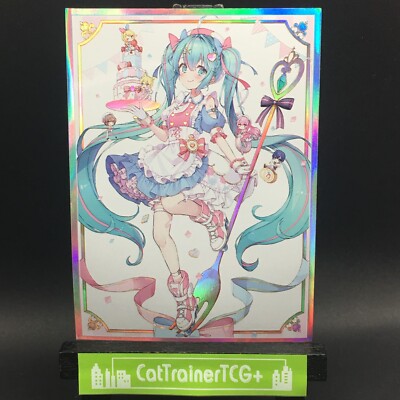 x1 Tea Party Hatsune Miku Standard Sleeve New Bushiroad Weiss Anime Vocaloid