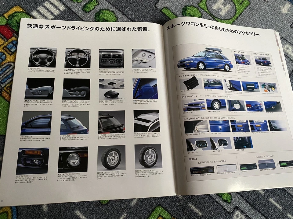 JDM Subaru Impreza WRX Sports Wagon Brochure 1996 - UK Seller - Image 4 of 4