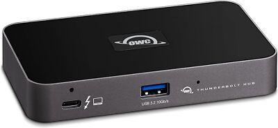 OWC 5 Port Thunderbolt Hub - 60W Charging, Thunderbolt 4, USB 3.2