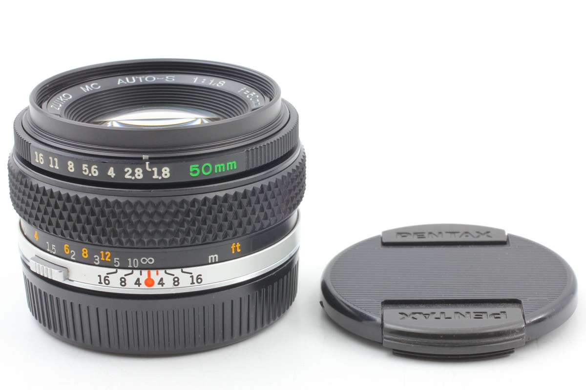 Exc+4] Olympus OM-System Zuiko MC Auto-S 50mm F1.8 MF Lens