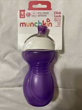 Munchkin Click Lock Bite Proof Sippy Cup Purple