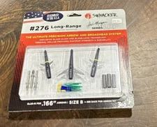 SWHACKER LONG-RANGE BROADHEADS  - 2 BLADE - SIZE B - NIP! - #276
