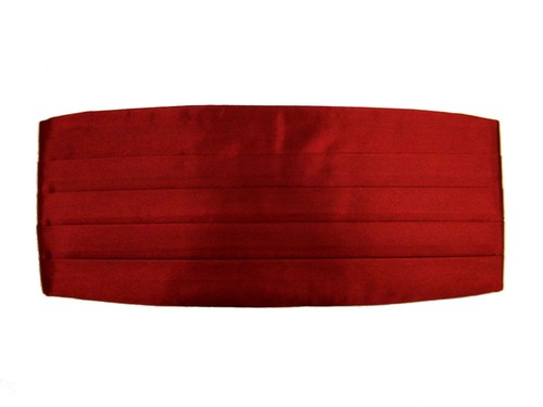 Mens Satin Wedding Formal Tuxedo Cummerbund 10 COLORS - Picture 9 of 11